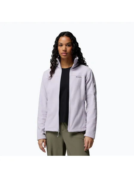 Bluză polar pentru femei Columbia Fast Trek II lavender pearl
