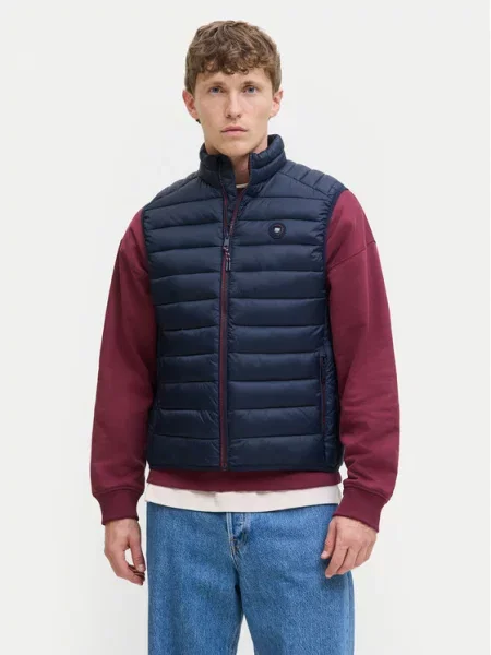 Jack&Jones Жилет Bradley cиній
