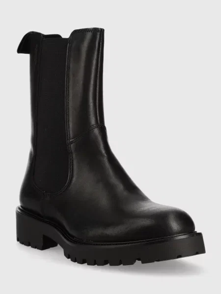 Sztyblety Vagabond Shoemakers na płaskim obcasie czarne