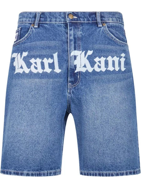 Karl Kani Džíny modrá bílá