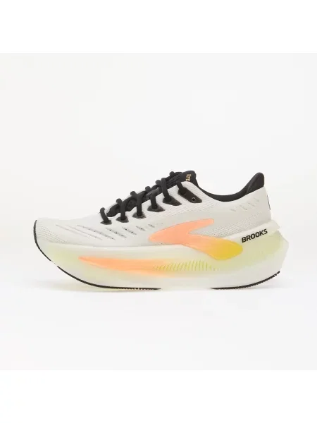 Sneakers Brooks Glycerin Max 2 White/ Cyber Yellow/ Nightlife EUR alb