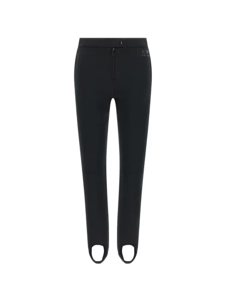 Pantaloni Courreges cu autograf negru