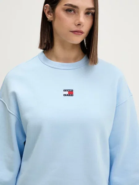 Суитчър Tommy Jeans синьо
