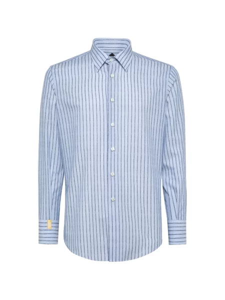 Pruhované pruhované košile Billionaire modré