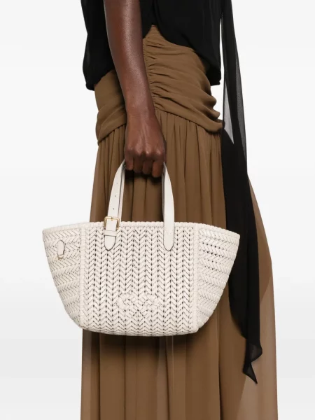 Geantă shopper Anya Hindmarch alb