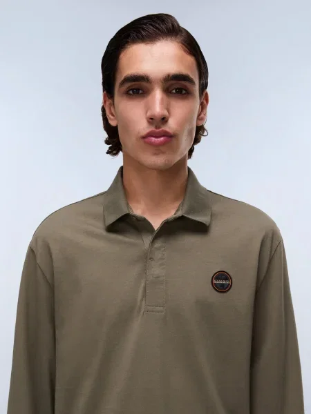 NAPAPIJRI Tricou BADGE oliv