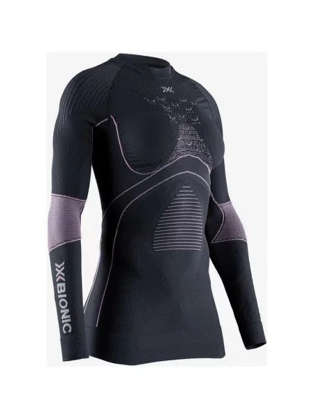 Koszulka X-Bionic ML Energy Accumulator z długim rękawem liliowa XS czarna