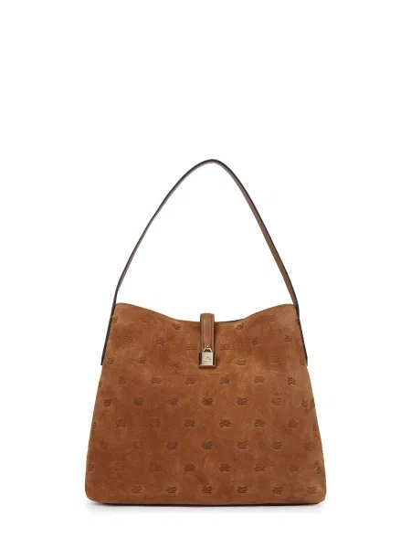 Geantă KARL LAGERFELD maro