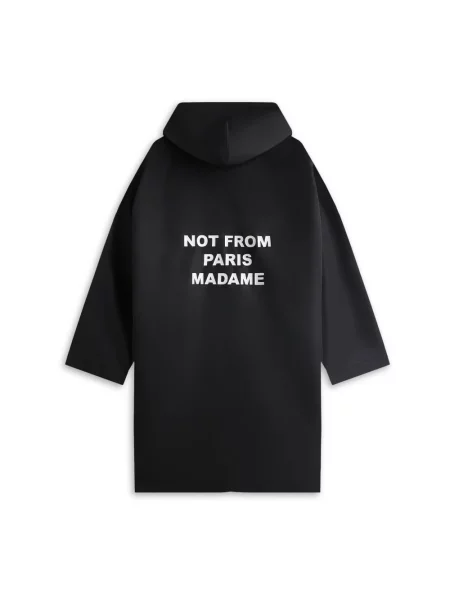 Parka Drole De Monsieur wodoszczelna czarna