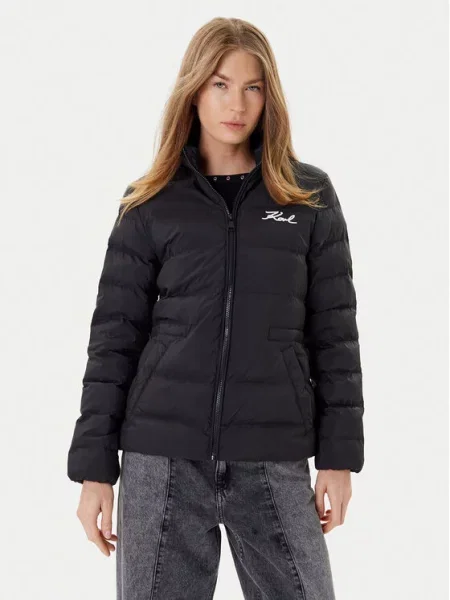 KARL LAGERFELD Kurtka przejściowa czarny