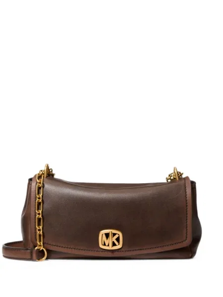 Geantă Michael Kors din piele maro