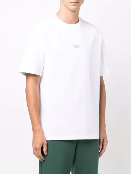 Tricou Axel Arigato cu imagine alb