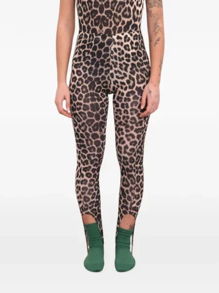 Leggings Baserange cu imagine cu model leopard