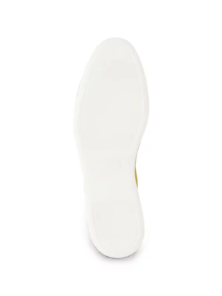 Chiloți Doucal's din piele de căprioară slip-on galben
