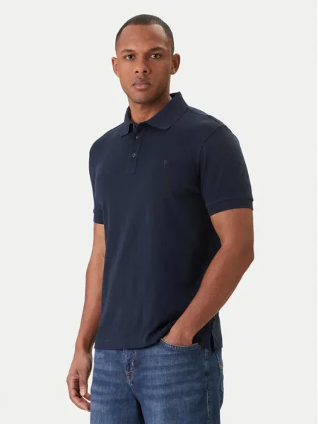 JOOP! Polo Primo Granatowy Modern Fit niebieska
