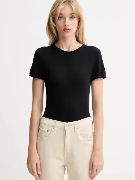 Calvin Klein Jeans kurtka dwustronna przejściowa oversize czarny