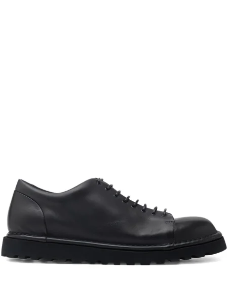 Sneakerși Marsell cu șireturi din dantelă negru