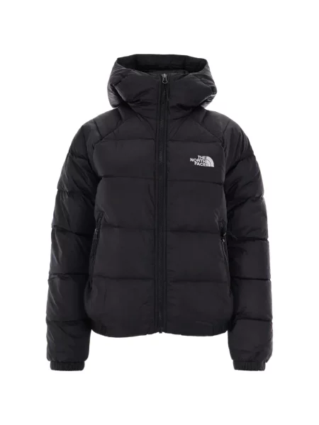 Geacă The North Face cu glugă negru