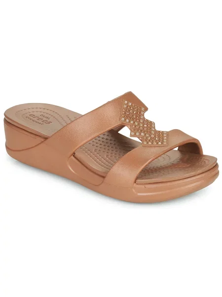 Natikače Crocs smeđa