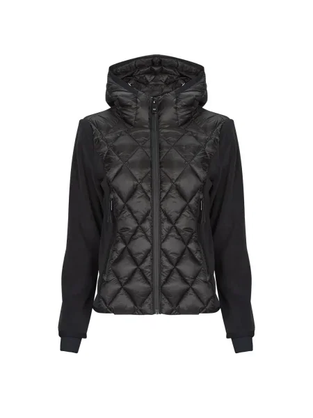 Klasické sako Superdry s kapucňou čierna