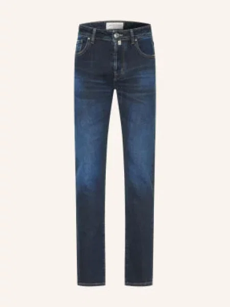 Jacob Cohen Jeansy Bard Slim Fit blau niebieskie