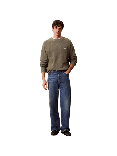 Pulover Calvin Klein Jeans verde