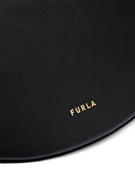 Geanta de piele Furla din piele negru