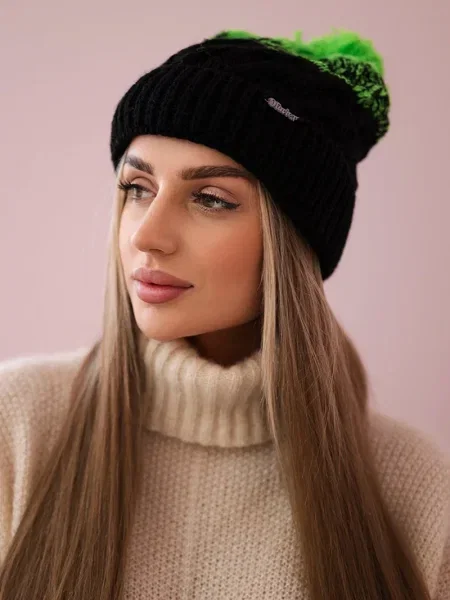 Șapcă Kesi din fleece negru