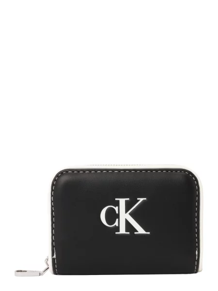 Calvin Klein Peňaženka / biela čierna