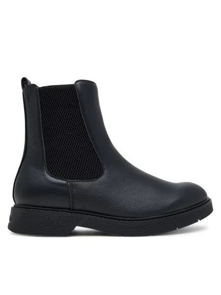 Calvin Klein Škornji Chelsea Boot D črna