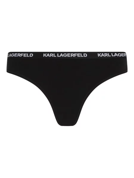 Chiloți tanga Karl Lagerfeld negru