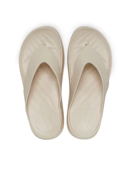 Japonke Crocs Getaway Platform Flip bež