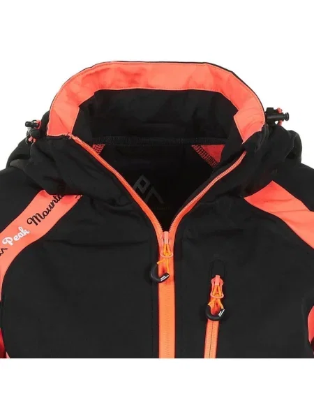 Geacă Peak Mountain softshell negru