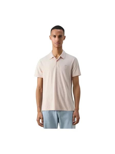 Koszulka polo Guess różowa