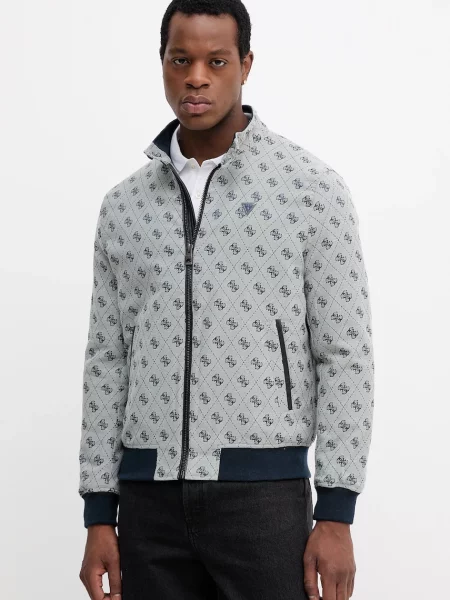 Яке Guess синьо преходен модел сиво