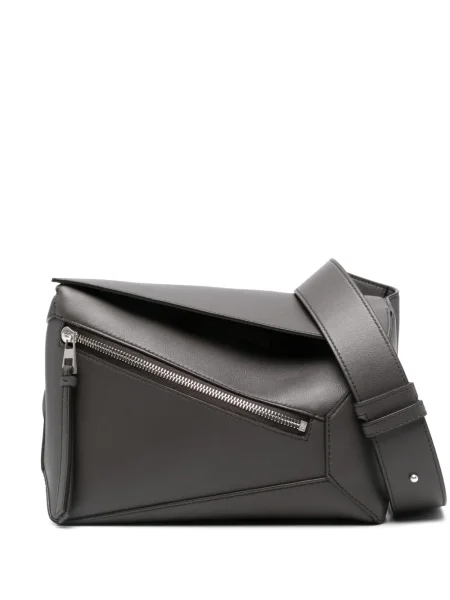 Чанта за през рамо Loewe сиво