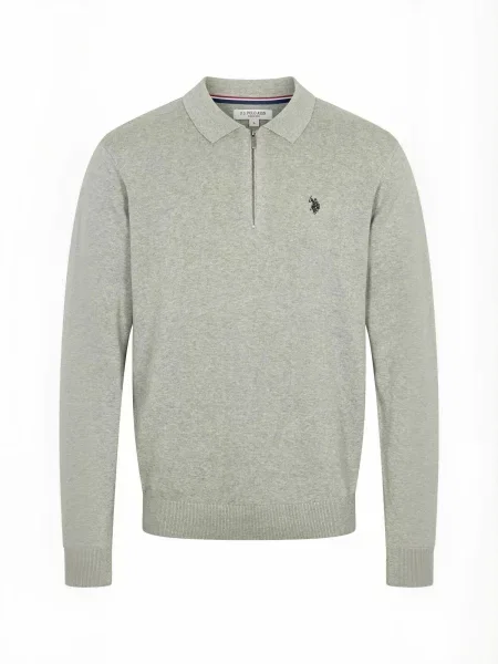 U.S. POLO ASSN. Pulover UMSanka amestecat gri