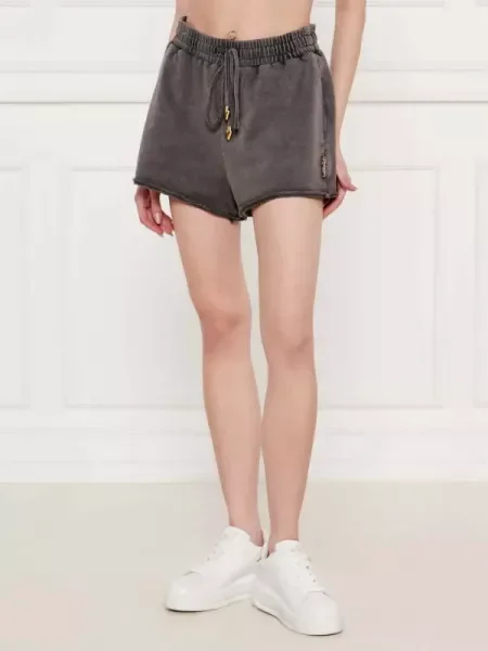 Just Cavalli Pantaloni scurți sport negru