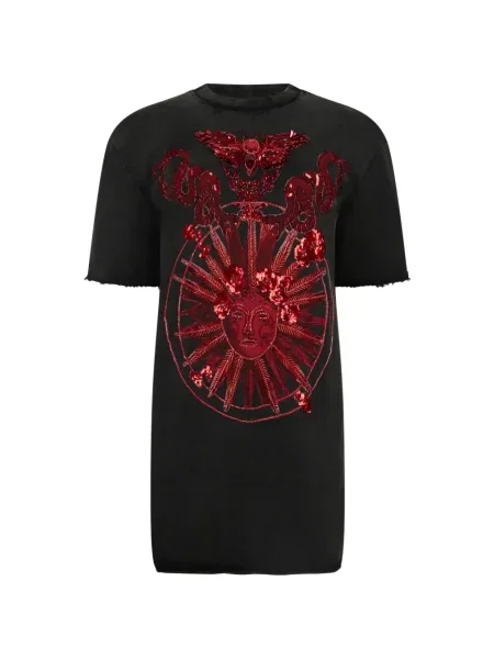 Rochie mini Philipp Plein cu paiete de costum mini negru