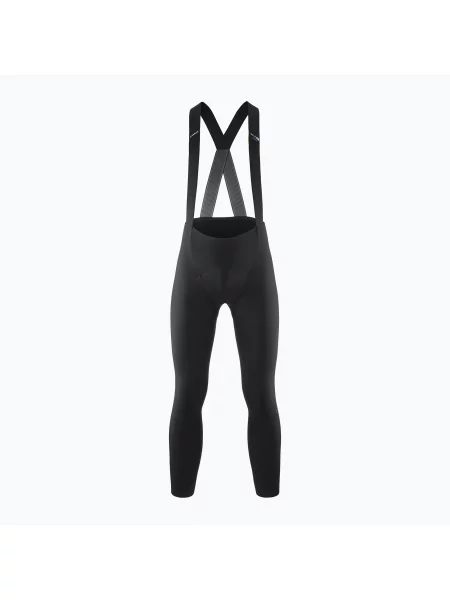 Cyklistické šortky ASSOS Mille GT Hashoogi Winter Bib Tights black černé