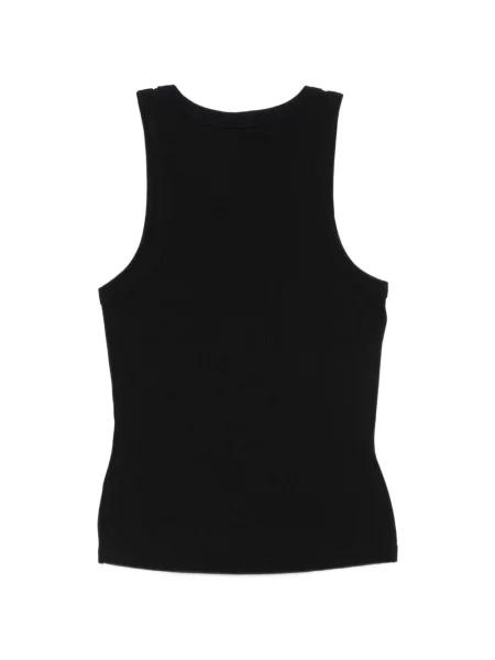 Top Mc2 Saint Barth cu autograf negru