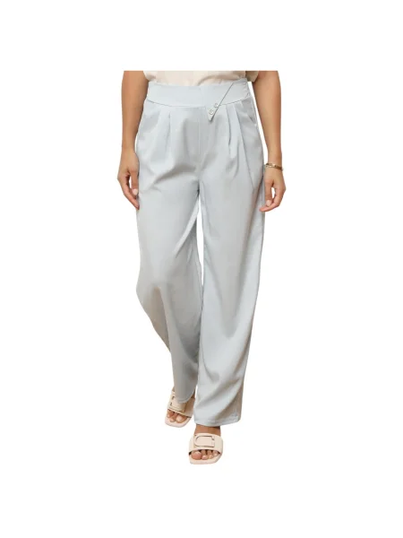 Pantaloni La Modeuse albastru