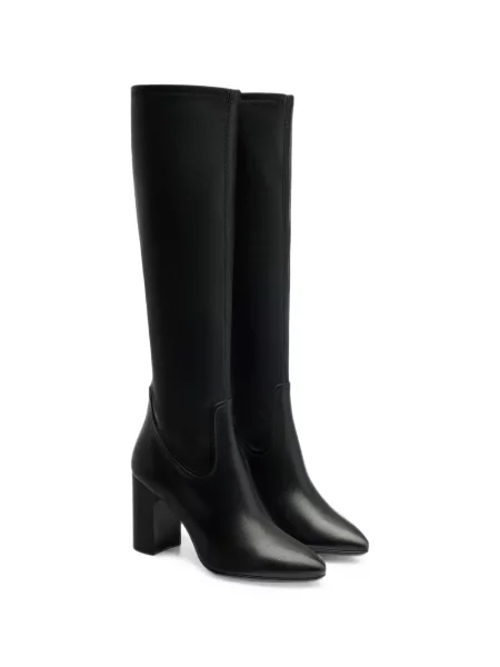 Cizme Stuart Weitzman stretch negru