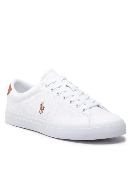 Кожени маратонки Polo Ralph Lauren Longwood бяло