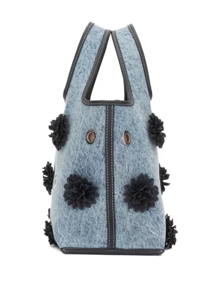 Φλοράλ τσάντα shopper 3.1 Phillip Lim μπλε
