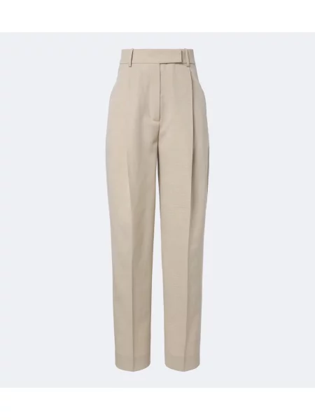 Pantaloni Róhe de lână bej