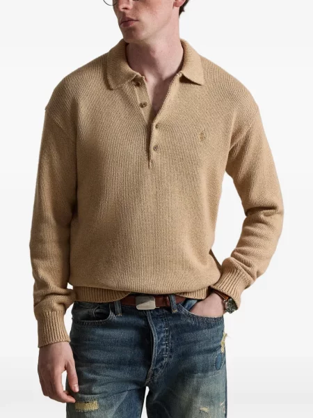 Șosete Polo Ralph Lauren cu broderie în carouri de flanelă verde
