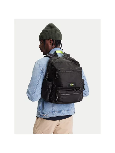 Nahrbtnik Calvin Klein Jeans Tech Utility Backpack črna