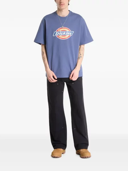 Tricou Dickies cu imagine albastru