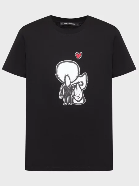 Футболка Karl Lagerfeld чорна